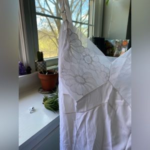 Beautiful floral lace night gown